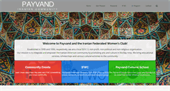 Desktop Screenshot of payvand.org